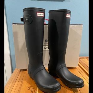 EUC HUNTER BOOTS SZ 10